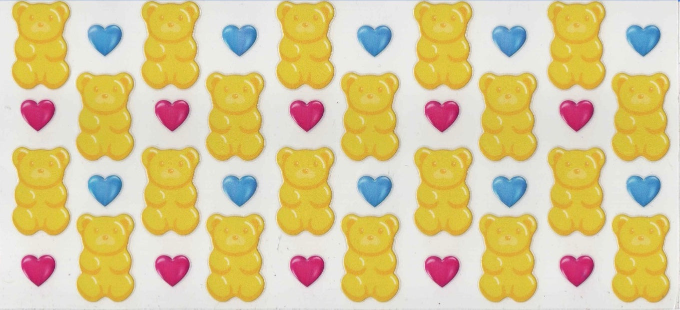 Gummy Bear Hearts Wrap