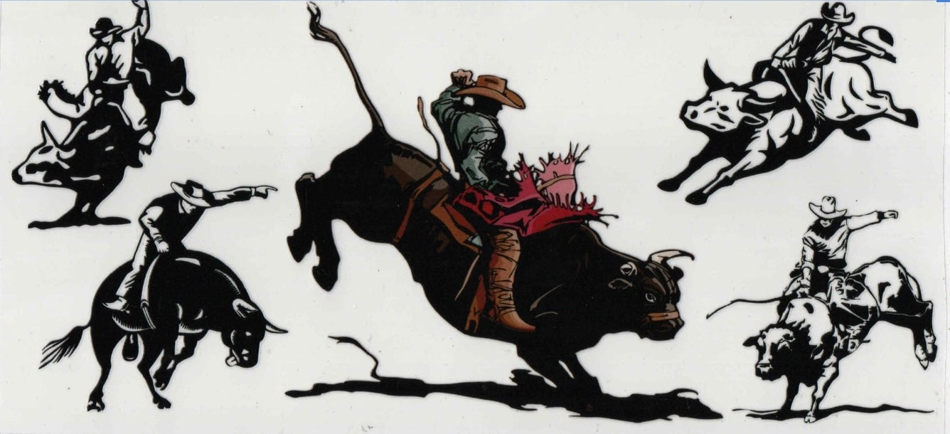 Rodeo Bull Riding Wrap
