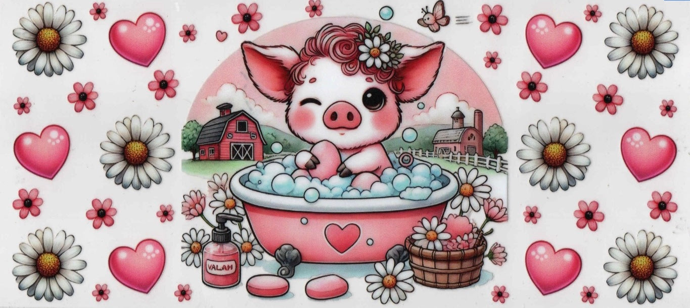 Spa Day Piggy Wrap