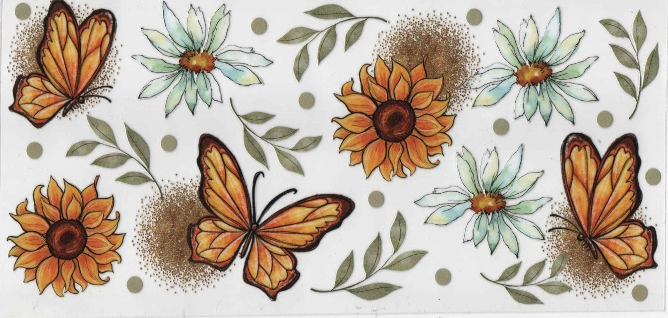Sunflower & Butterfly Wrap