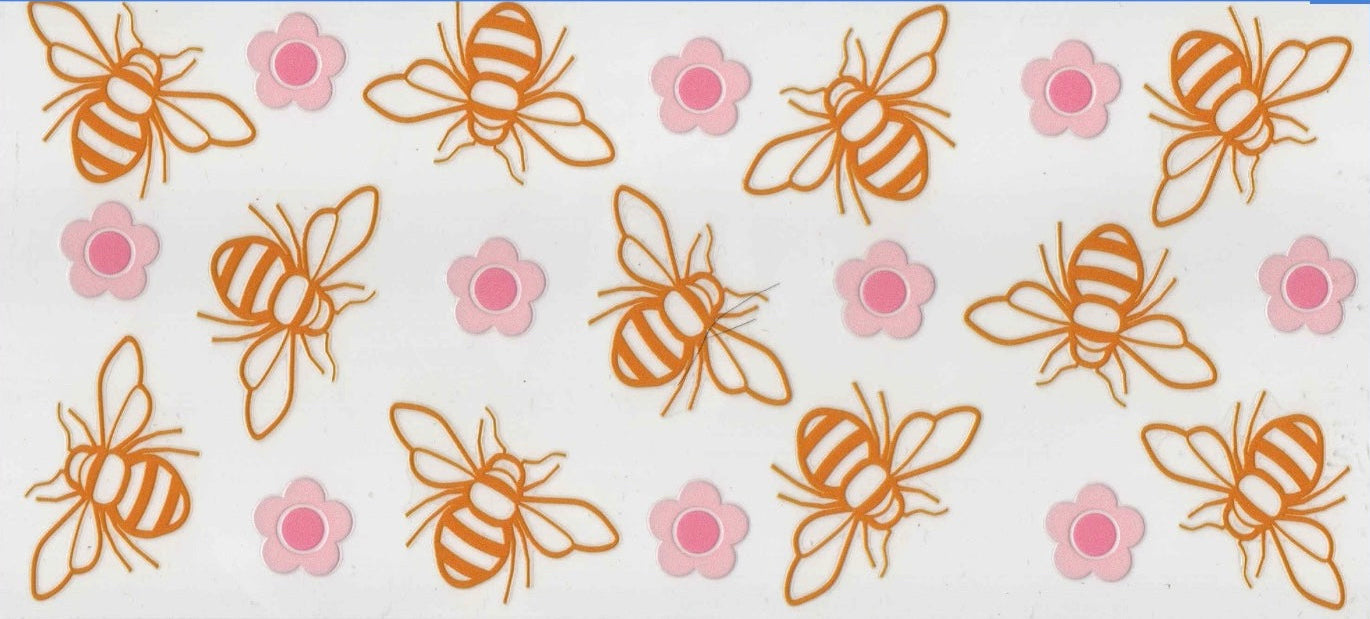 Pink Blossom Bee Wrap