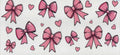 Pink Bows Wrap