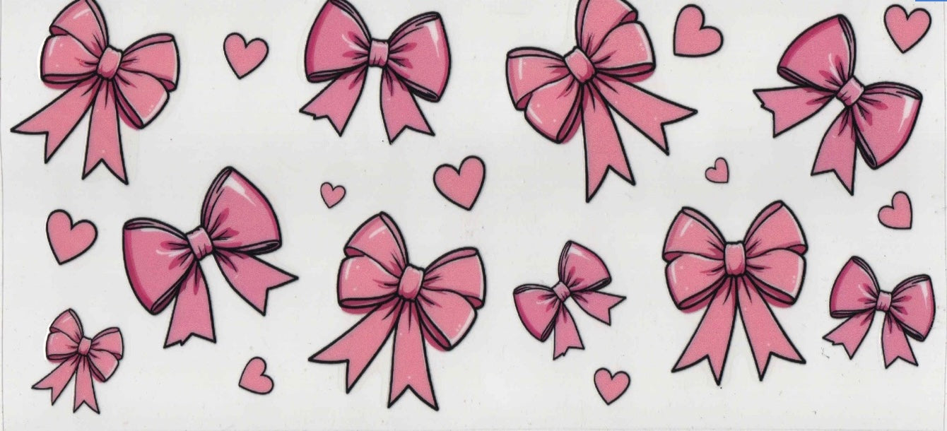 Pink Bows Wrap
