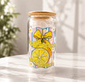 16 Oz. Easy Peasy Lemon Squeezy Glass Can Cup