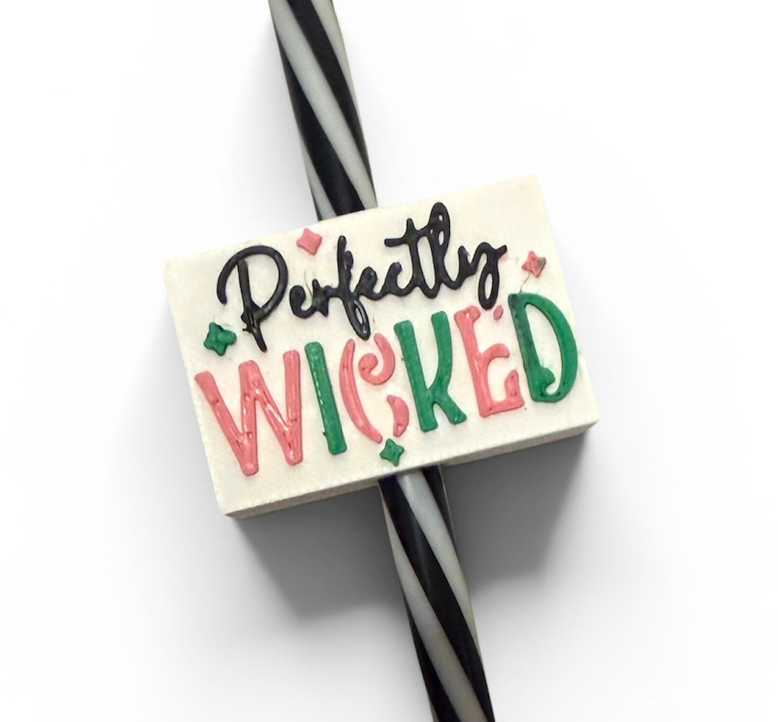 Perfectly Wicked Straw Topper