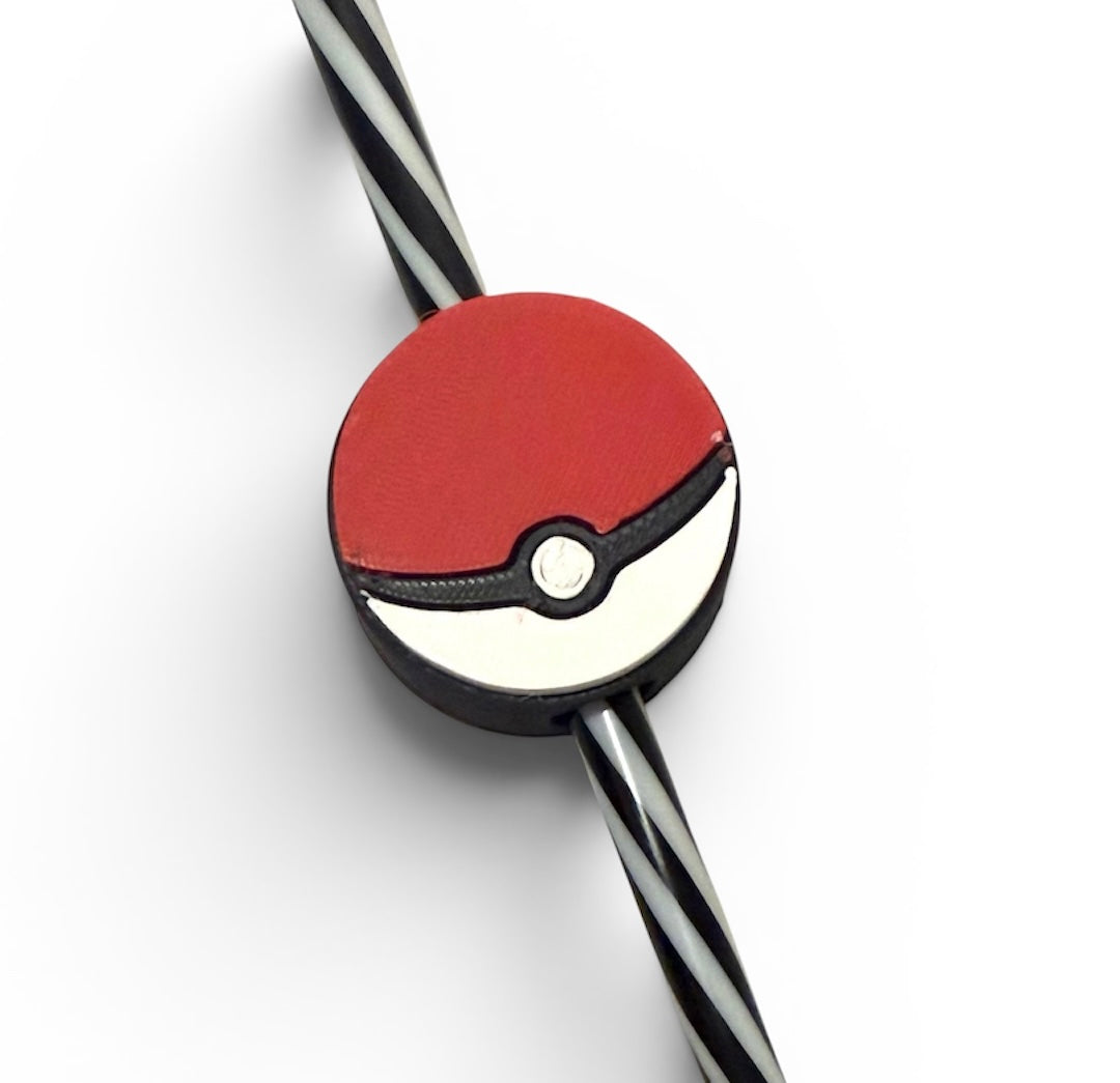 Poké Ball Straw Topper