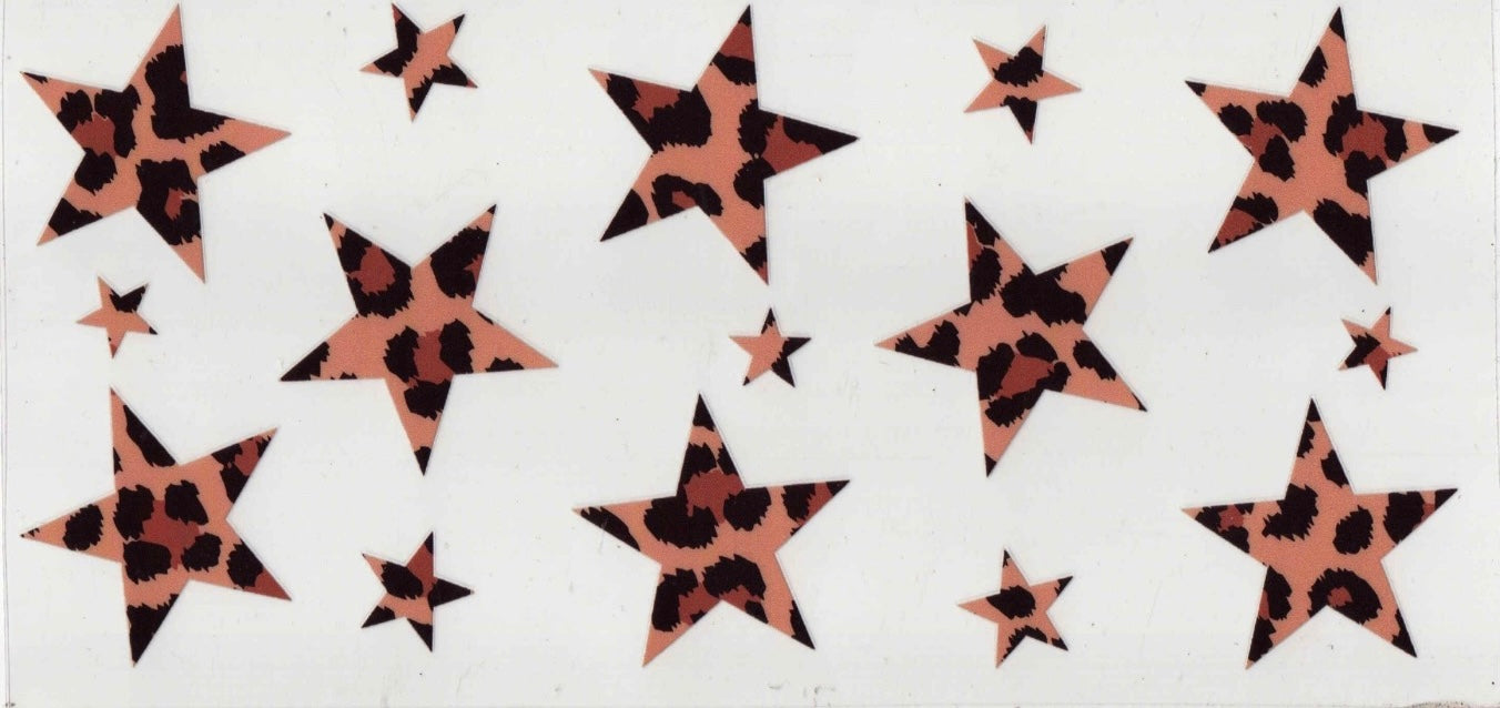 Leopard Print Stars Wrap