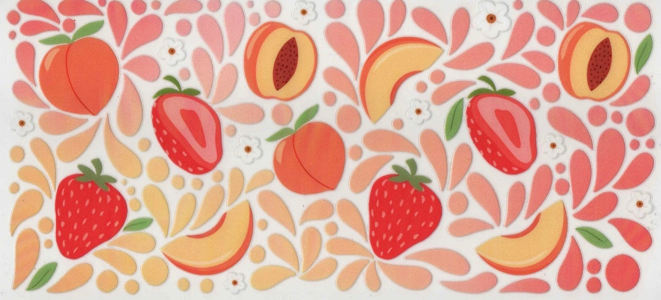 Peach & Berry Wrap