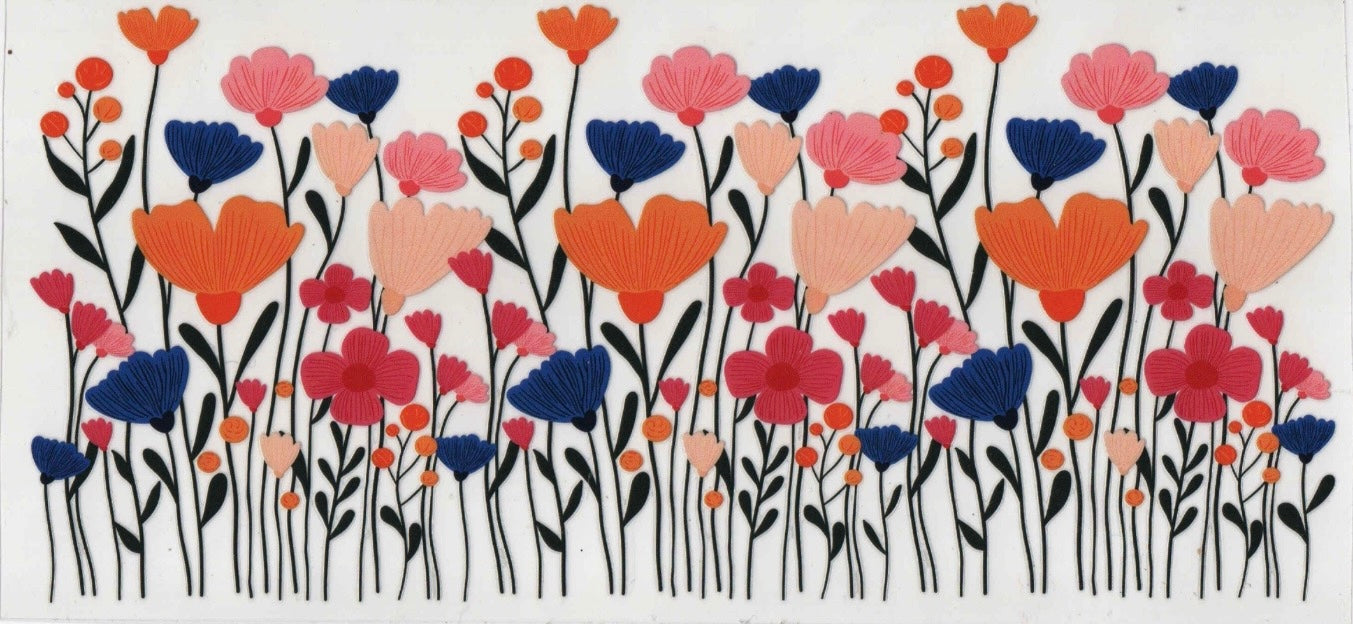 Retro Wildflower Wrap