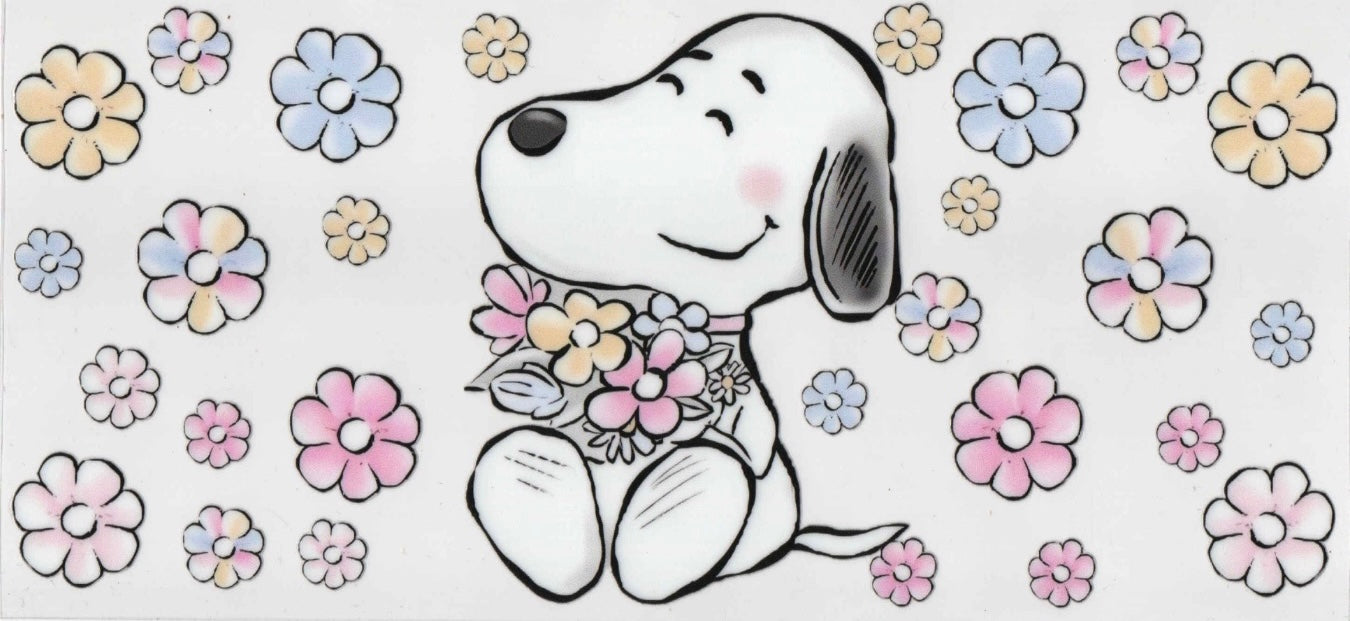 Flower Puppy Wrap