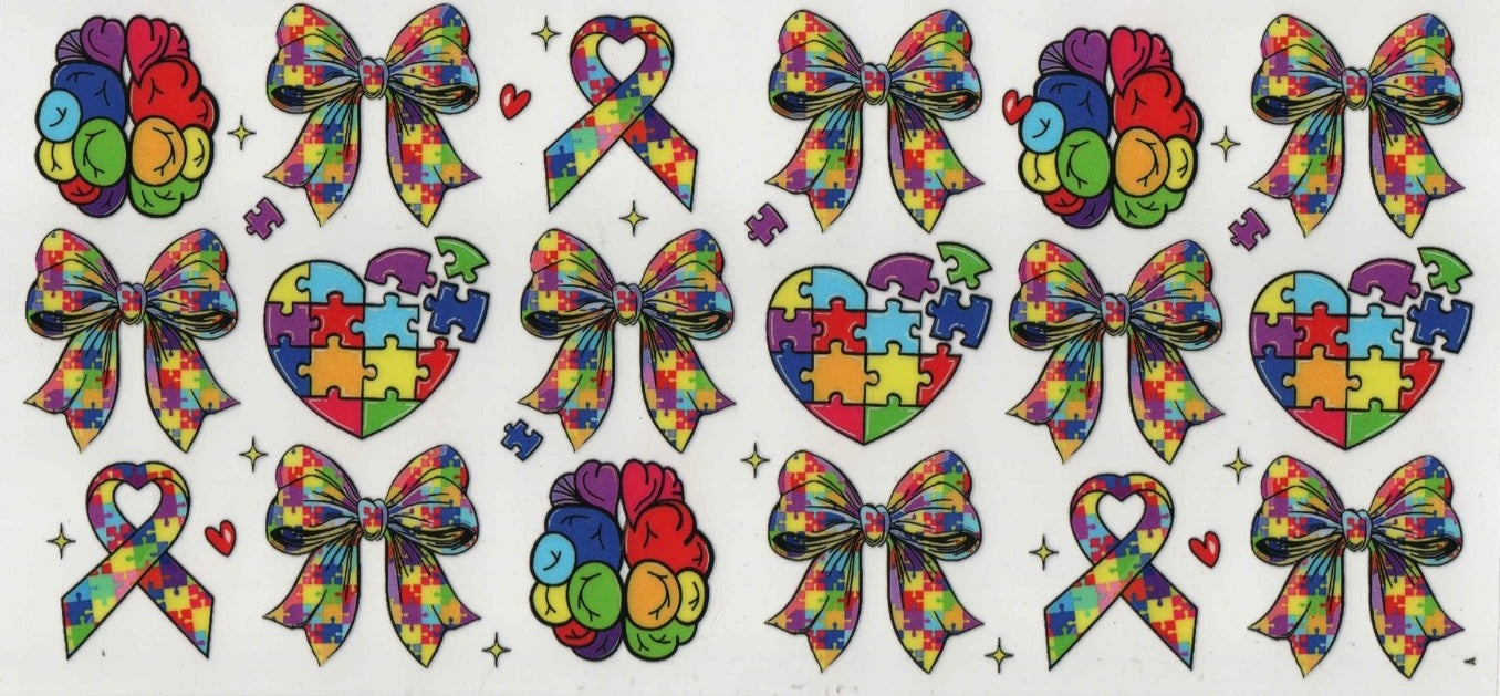 Autism Awareness Wrap