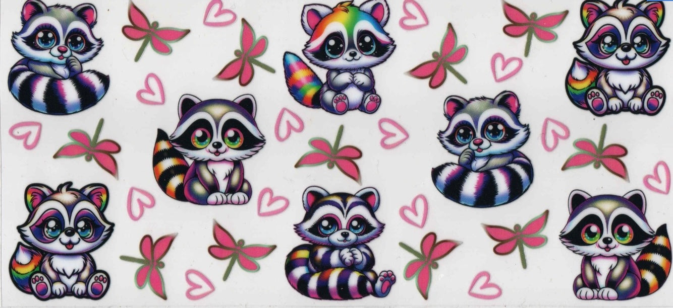 Rainbow Raccoon Wrap