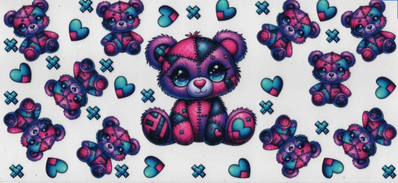 Patchwork Bear Wrap