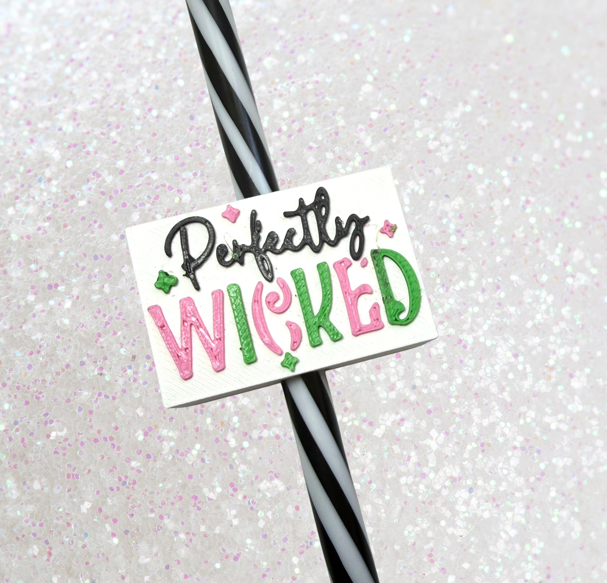 Perfectly Wicked Straw Topper