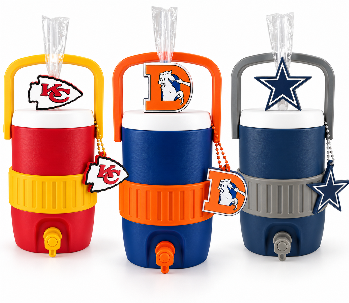 Football Can Koozie
